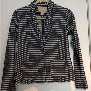 Banana republic blue and white sweater